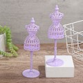 Miniatyrbild 1 av 8: 1st Display Skyltdocka Hållare Docka Display Hållare Klänning Kläder Purple