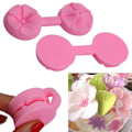 Miniatyrbillede 2 af 5: Ny silikone 3D Rose Flower Fondant Cake Chocolate Sugarcraft M Color Random 2 pcs