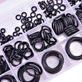 Pikkukuva 4 / 7: 200kpl/ set O-rengassarja hydrolock Kumi O-renkaat aluslevyn tiiviste Se one size