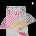 Miniatyrbild 1 av 5: Stil Fläktmönster Vikbar Vikbar Handhållen Flower Fan Dam P H
