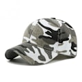 Miniatyrbillede 1 af 5: Mænd baseballkasketter Army Tactical Camouflage Cap Jungle Hunting S White