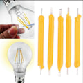 Miniatyrbillede 3 af 5: 10 stk LED COB Solar Power Filament Super Bright Pære Lys Sur