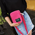Miniatyrbilde 5 av 8: Ny Casual Cross-body Bag Enkel skulderveske Simple Corduroy S Brown