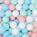 Miniatyrbilde 4 av 8: Morsomme 100/200 fargerik ball myk plast havball baby barn S 50PCS
