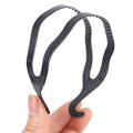 Pikkukuva 8 / 8: 6 kpl / set Hairstyle Braiding Tools Vedettävä hiushiuslevy one size