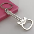 Miniatyrbillede 6 af 7: 1 X Guitar Oplukker Ring Nøglering Kæde Metal Bar Vinøl