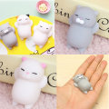 Miniatyrbilde 5 av 8: Super sakte, myk stigende Squishy e Cat Expression Smile Face Toy 0 0