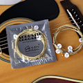 Pikkukuva 2 / 8: 1 Set 6 kpl Practice Nickel Plated Steel Guitar String For Acou