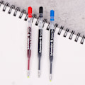 Miniatyrbillede 7 af 8: 5 stk. Schneider G2 Gelion+ Gelblækpatroner Gel Pen Refill 0,5 m Red