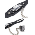 Miniatyrbillede 4 af 8: Amine ANGREP PÅ TITAN Cosplay Props Armbånd + Fingerring onesize