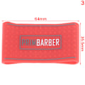 Pikkukuva 1 / 5: 1 kpl Liukumaton parturi Clipper Grip Bands Sleeve Hiustenleikkuri Hold Red 64*35.5mm