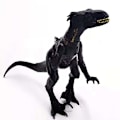 Miniatyrbillede 5 af 5: Jurassic s Toy Movable Action Figur Walking Indoraptor black
