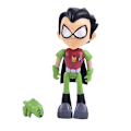 Miniatyrbilde 5 av 5: 7 stk/sett Teen Titans Go Robin Cyborg Beast Boy Raven Action Fig as the picture