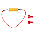 Pikkukuva 2 / 5: 4x 50W 6 ohmin kuormitusvastus Fix LED-polttimolle Fast Hyper Flash Tu 4pcs