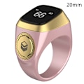 Miniatyrbillede 1 af 8: Smart Tasbih Tæller Ring til Muslimer Zikr Digital Tasbee Pink