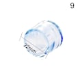 Pikkukuva 1 / 5: Läpinäkyvä kumilattiatuoli naarmuuntumattomaksi cap Furni White 22mm