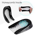 Pikkukuva 1 / 5: Honeycomb silikonigeelipohjalliset Spur ar Heel Shoe Cushion So onesize