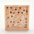 Miniatyrbillede 2 af 6: 1 Stk Classic Labyrinth Board Balance Brætspil Uddannelse Lear