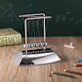 Miniatyrbillede 1 af 5: Z Newton Cradle Pendulum Ball Physics Science Pendulum Steel Ba one size
