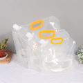 Miniatyrbillede 2 af 5: 1,5/2,5/5L Stand-up Sikkerhedsdrik Emballage Taske Pouch Øl Juice 5L