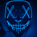 Pikkukuva 1 / 5: Halloween LED Mask Party Light Up Mix Color Masque Glow In Da Blue