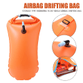 Miniatyrbild 2 av 8: 20L uppblåsbar öppen simboj Float Vattentät Air Dry Bag Pink one size