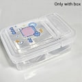 Pikkukuva 3 / 8: 1 kpl Collection Container Case Muovinen läpinäkyvä säilytyslaatikko 10.5*6.8*4.2cm