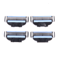 Miniatyrbillede 1 af 5: 4 stk h 3 patroner Manuelle barberblade Barbering Tre-lags Raz