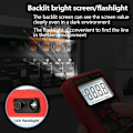 Miniatyrbillede 5 af 5: ANENG M118A Digital Multimeter Bærbar AC/DC Tester Mini Resit onesize