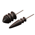 Pikkukuva 5 / 5: Leather Edge Polishing Slicker litteä/terävä pää Santelipuu Lea A