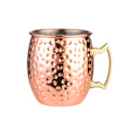 Miniatyrbillede 6 af 8: 530 ml Moscow Mule Kobber Krus Metal Krus Cup Skinke i rustfrit stål A2