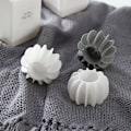 Miniatyrbilde 5 av 5: 4 stk Klesvask Ball Dekontaminering Anti-tangle Gjenbrukbar Hjem Cle Gray