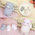 Miniatyrbilde 3 av 8: Super sakte, myk stigende Squishy e Cat Expression Smile Face Toy 0 0