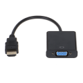 Pikkukuva 4 / 5: Musta HDMI-VGA-sovitinkaapeli Projektorinäytön HD-muunnin Onesize