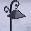 Miniatyrbilde 7 av 8: 1 stk gatelys håndverksfigur hagepynt miniatyrmesse A