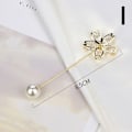 Pikkukuva 1 / 5: Vaatteet Rintaneulat Pearl Lapel Pin Neulemekko Rintakoru Housut Pi I