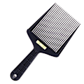 Miniatyrbilde 3 av 5: Clipper Kam Barber Styling Farging Kam Anti-skli Håndtak Plast onesize