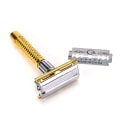 Miniatyrbild 3 av 4: Nya Män Safety Double Edge Blade Rak Hår Razor Rak Blad as the picture