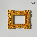 Miniatyrbillede 1 af 5: Nyt design Nail Art Display Retro Metal Uregelmæssig Fotoramme N