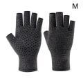 Miniatyrbilde 1 av 8: 2 stk fingerløse hansker Black M