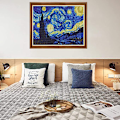 Pikkukuva 2 / 5: Full Drill 5D Diamond Painting Starry Night Diamond Painting for one size