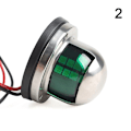 Miniatyrbillede 1 af 5: Bådnavigationsindikator Spot Light Marine Båd Yacht LED Advarsel green