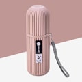Pikkukuva 1 / 5: Kannettava hammasharjan case Matkailuvarasto Pink