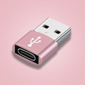 Pikkukuva 1 / 5: 1 kpl USB C 3.1 Type C naaras USB 3.0 Type A Urosportti Conve Rose Gold