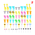 Pikkukuva 1 / 5: Hedelmähaarukka sarjakuva Mini Animal Christmas Halloween välipalakakku F 60 pcs