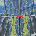Pikkukuva 8 / 8: Kids 1,2m Flat Eagle Kite 100M Kite Line Children Flying Bird K 4(1.2M Red kite)