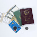 Miniatyrbilde 6 av 8: 1 stk Passport Cover PVC Vanntett Veske for Passport Wallet Bus White frosted