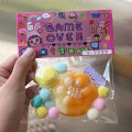 Miniatyrbilde 8 av 8: NYTT Toy Mini Toys Kawaii Plush Cat Paw Cube Stress Toy H