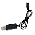 Miniatyrbillede 4 af 5: 3,7v 350mah lipo batteri usb opladerkabel til x5 x5c rc drone as the picture
