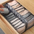 Miniatyrbild 4 av 5: Garderobsfördelare För Underkläder Strumpor Hem Skåp Organizer Stora A1